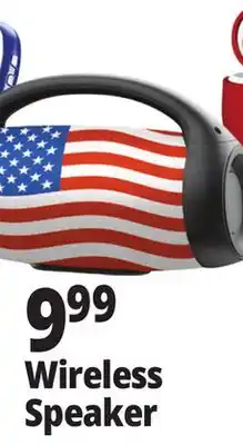 Ocean State Job Lot Wireless Speaker offer