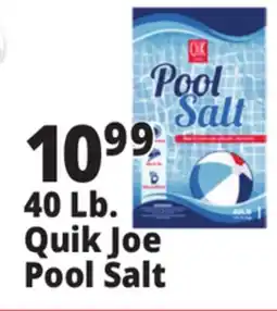Ocean State Job Lot 40 Lb. Quik Joe Pool Salt offer