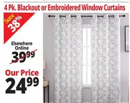 Ocean State Job Lot Window Curtains offer