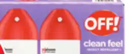 Ocean State Job Lot OFF! Clean Feel Insect Repellent 2pk 9 oz offer