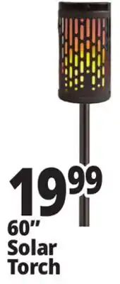 Ocean State Job Lot 60 Solar Torch offer
