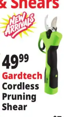 Ocean State Job Lot Gardtech Cordless Pruning Shear offer