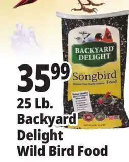 Ocean State Job Lot Backyard Delight Songbird Food 25 lbs offer