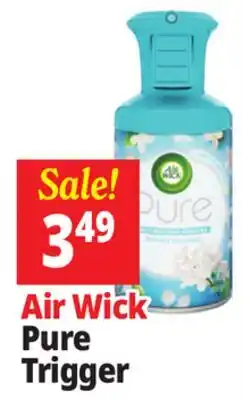 Ocean State Job Lot Air Wick pure Mulled Wine with Clementine & Spice Air Freshener 8.45 oz offer