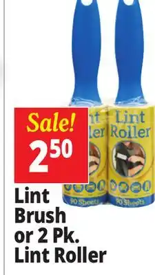 Ocean State Job Lot 90 Sheet Lint Roller 2 pk offer