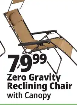 Ocean State Job Lot Zero Gravity Reclining Chair offer