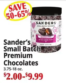 Ocean State Job Lot Sander's Small Batch Premium Chocolates offer