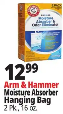 Ocean State Job Lot Arm & Hammer Moisture Absorber Hanging Bag offer