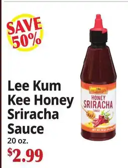 Ocean State Job Lot Lee Kum Kee Honey Sriracha Sauce offer