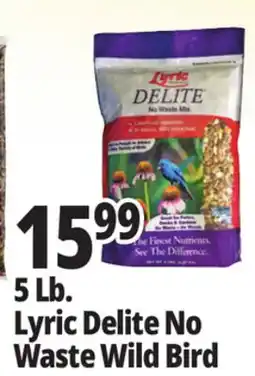 Ocean State Job Lot Lyric Delite No Waste Mix Bird Seed 5 lbs offer