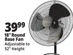 Ocean State Job Lot Penguin Adjustable Pedestal Fan 18 offer