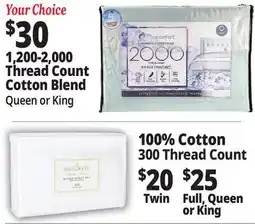 Ocean State Job Lot Cotton Sheet Sets offer