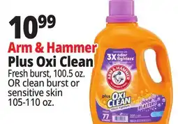 Ocean State Job Lot Arm & Hammer Plus Oxi Clean Stain Fighters Detergent 100.5 oz offer