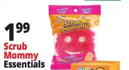 Ocean State Job Lot Scrub Daddy Dual-Sided Scrub Mommy Scrubber + Sponge offer