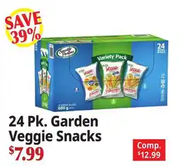 Ocean State Job Lot 24 Pk. Garden Veggie Snacks offer