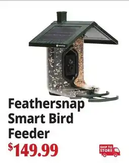 Ocean State Job Lot Feathersnap Smart Bird Feeder offer