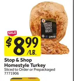 Stop&Shop Stop & Shop Homestyle Turkey offer
