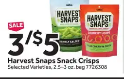 Stop&Shop Harvest Snaps Snack Crisps offer