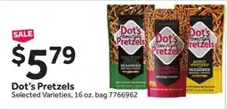 Stop&Shop Dot's Pretzels offer