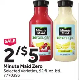 Stop&Shop Minute Maid Zero offer