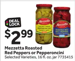 Stop&Shop Mezzetta Roasted Red Peppers or Pepperoncini offer