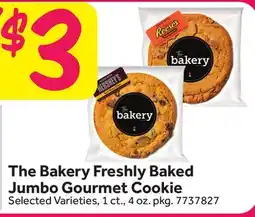 Stop&Shop The Bakery Freshly Baked Jumbo Gourmet Cookie offer