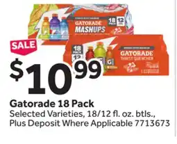 Stop&Shop Gatorade offer