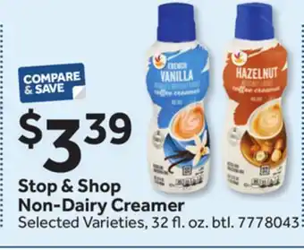 Stop&Shop Stop & Shop Non-Dairy Creamer offer