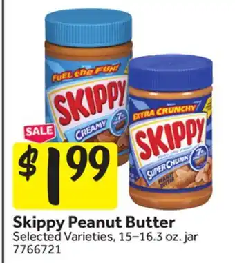 Stop&Shop Skippy Peanut Butter offer