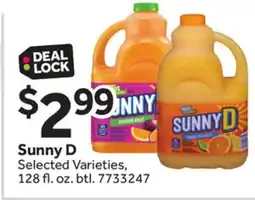 Stop&Shop Sunny D offer