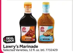 Stop&Shop Lawry's Marinade offer