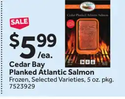 Stop&Shop Cedar Bay Planked Atlantic Salmon offer