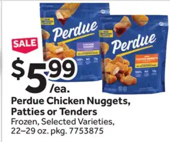 Stop&Shop Perdue Chicken Nuggets, Patties or Tenders offer