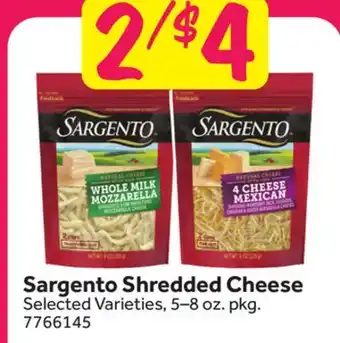 Stop&Shop Sargento Shredded Cheese offer