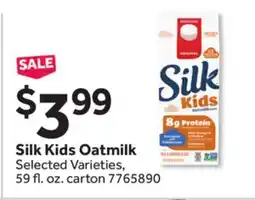 Stop&Shop Silk Kids Oatmilk offer