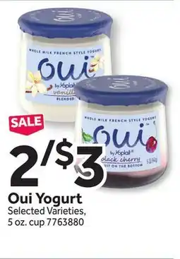 Stop&Shop Oui Yogurt offer