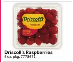 Stop&Shop Driscoll's Raspberries offer