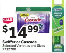 Stop&Shop Swiffer or Cascade offer