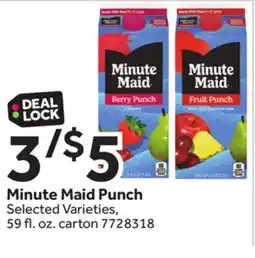 Stop&Shop Minute Maid Punch offer