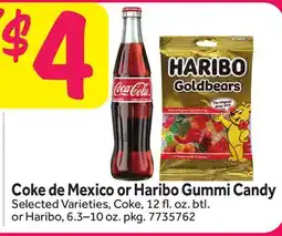 Stop&Shop Coke de Mexico or Haribo Gummi Candy offer