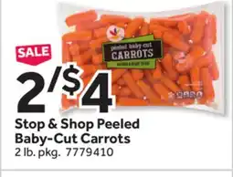 Stop&Shop Stop & Shop Peeled Baby-Cut Carrots offer