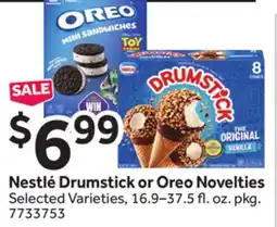 Stop&Shop Nestlé Drumstick or Oreo Novelties offer