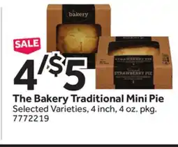Stop&Shop The Bakery Traditional Mini Pie offer