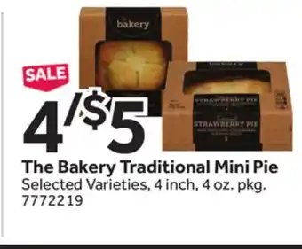 Stop&Shop The Bakery Traditional Mini Pie offer