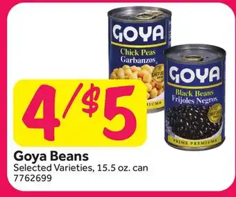 Stop&Shop Goya Beans offer