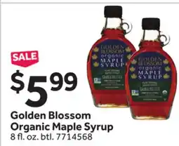 Stop&Shop Golden Blossom Organic Maple Syrup offer