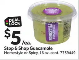 Stop&Shop Stop & Shop Guacamole offer
