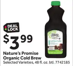 Stop&Shop Nature's Promise Organic Cold Brew offer