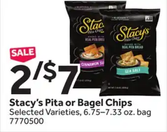 Stop&Shop Stacy's Pita or Bagel Chips offer
