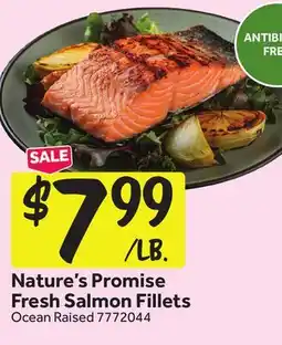 Stop&Shop Nature's Promise Fresh Salmon Fillets offer